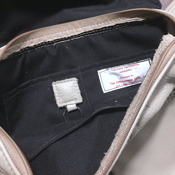 Vintage Conceal Carry Messenger Bag w/ Holster - Picture 8 of 13